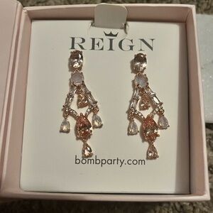 Bomb Party Reign earrings
